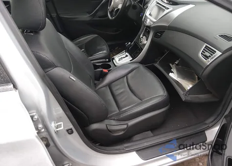 2012 Hyundai Elantra Limited z USA, uszkodzony, nr VIN 5NPDH4AE0CH102580